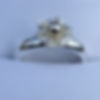 Silver Flower Ring with 9ct Gold Centre - made to order