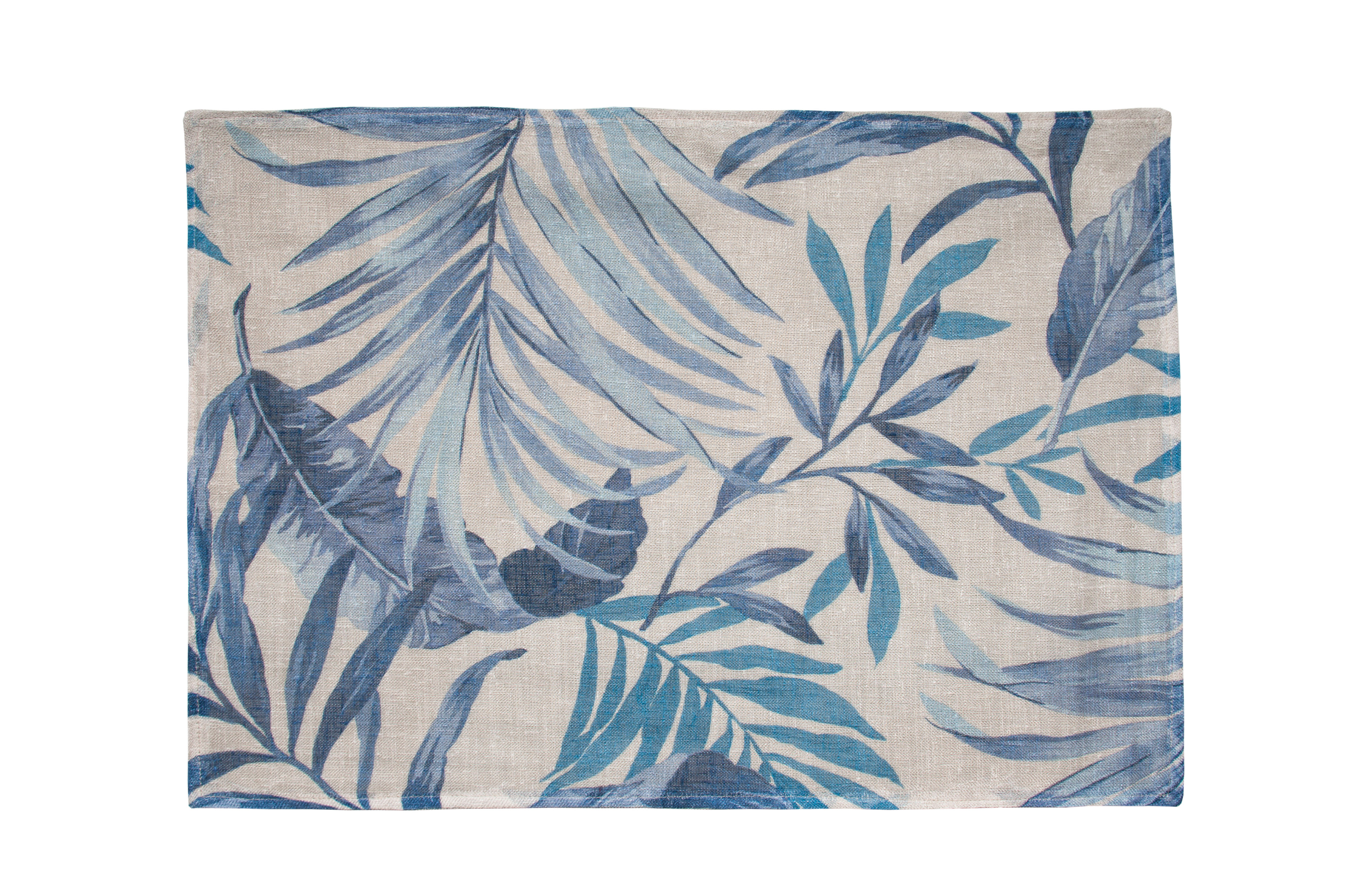 Festiva Collection Blue Placemat Set of 4