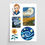 Miniaturbild: Clipart Vincent van Gogh, 6 Sticker, png, svg