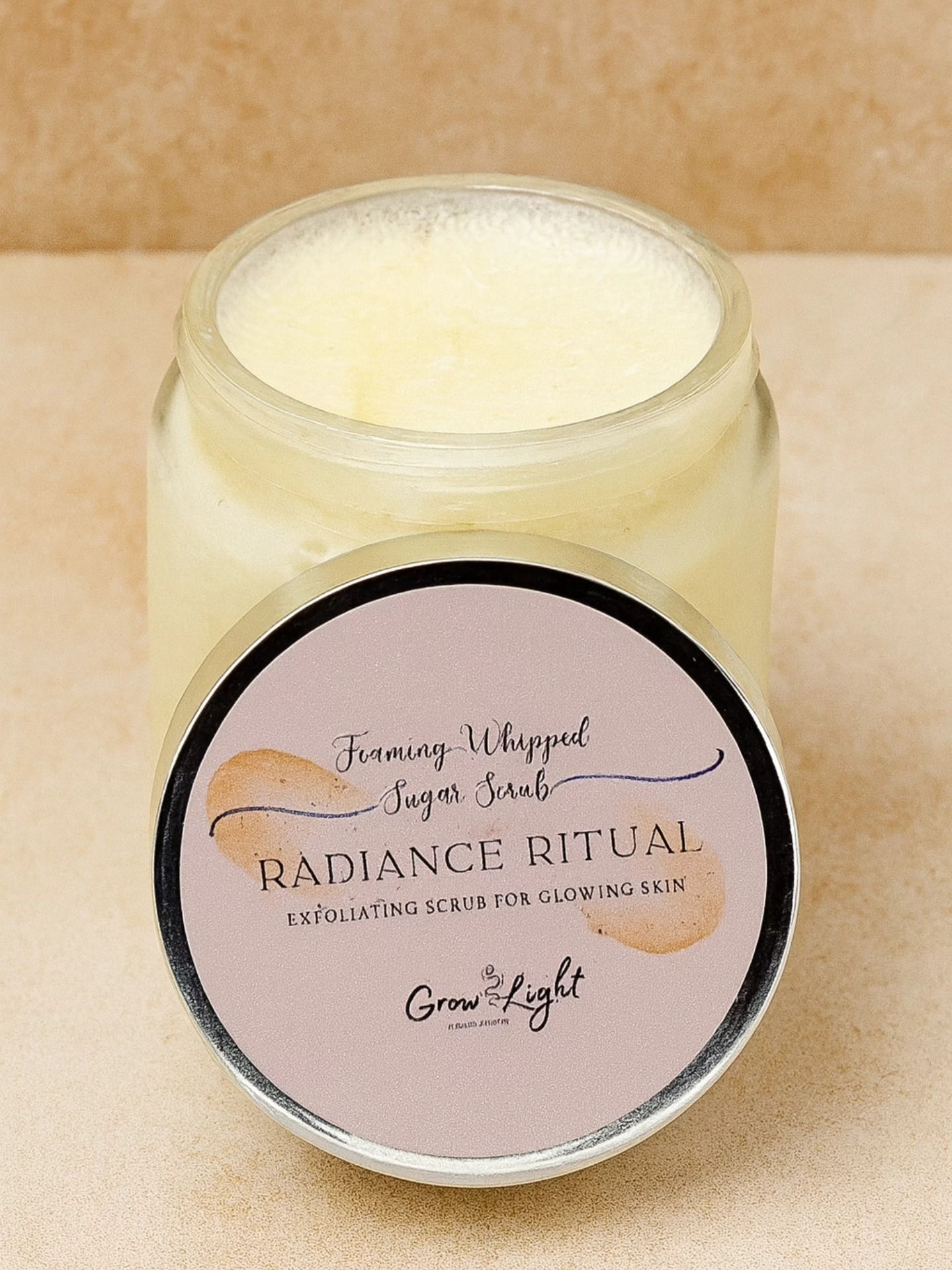 Grow Light® Foaming Whipped Sugar Scrub