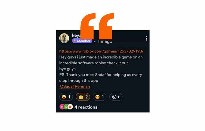 Student testimonial from Keyaan age 11 who says "This was the best class ever"