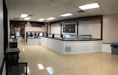 Inside of store layout