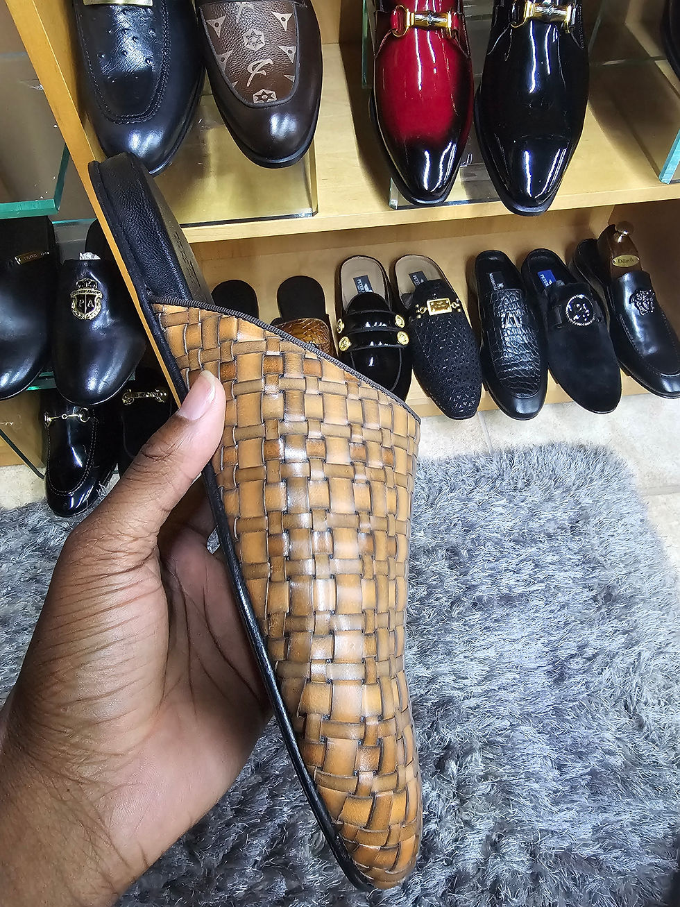 Thumbnail: Peter Ascot Italian Men's Slip-on Shoe