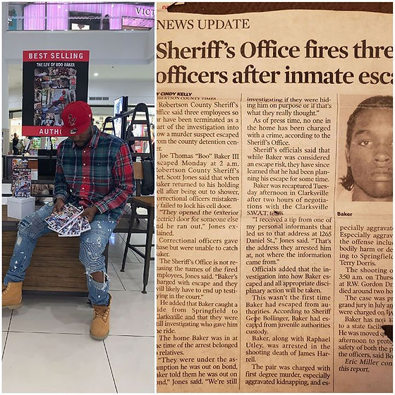Joe Boo Baker escapes from prison
