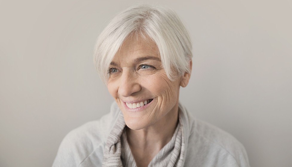 Smiling Elderly Woman