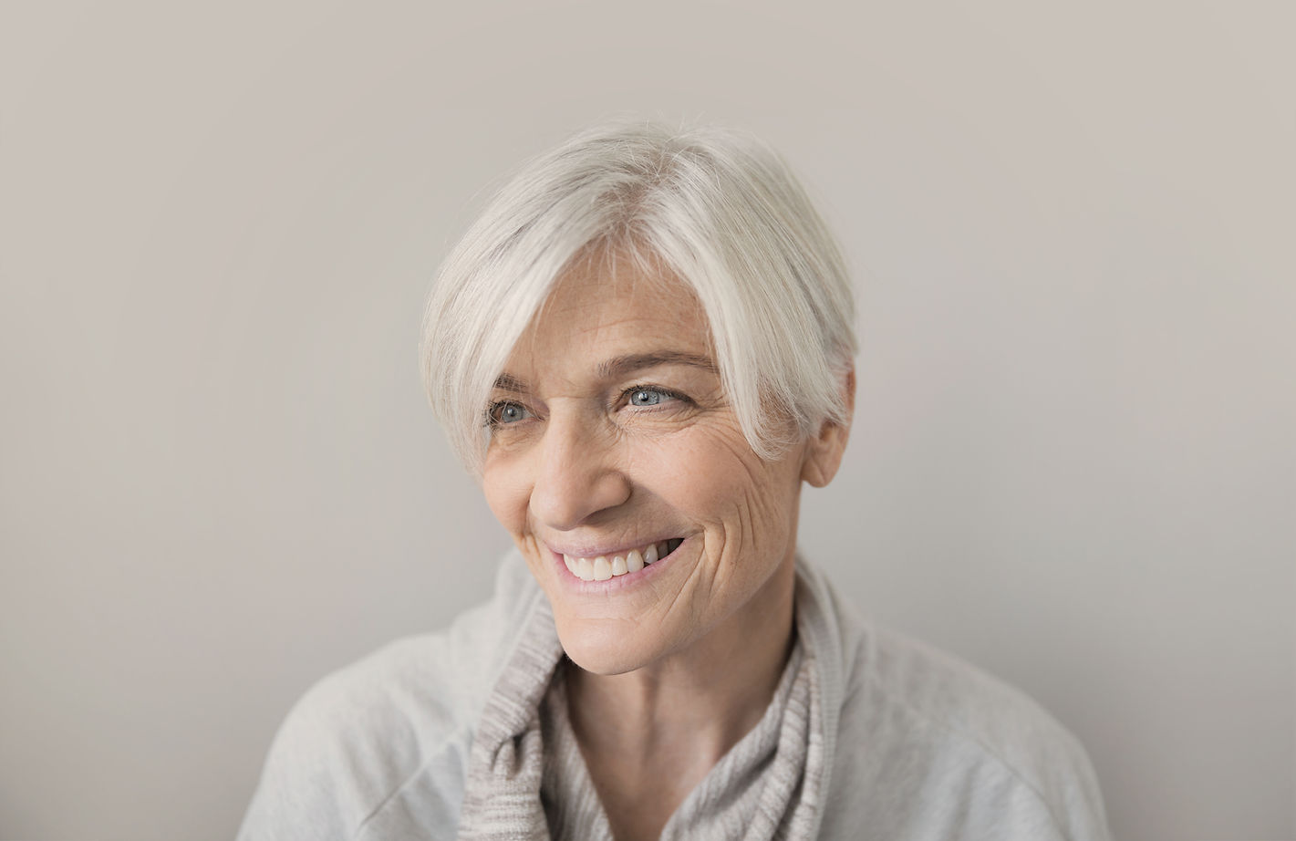 Smiling Elderly Woman