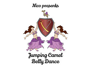 Jumping Camel Belly Dance Logo