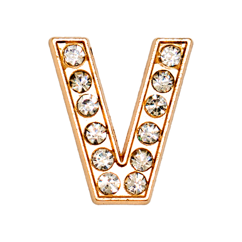 Thumbnail: Gold Letter Shoe Charms