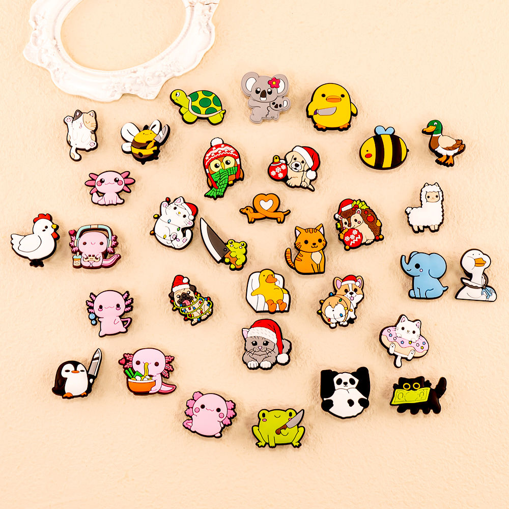 Randomized Animal Shoe Charms