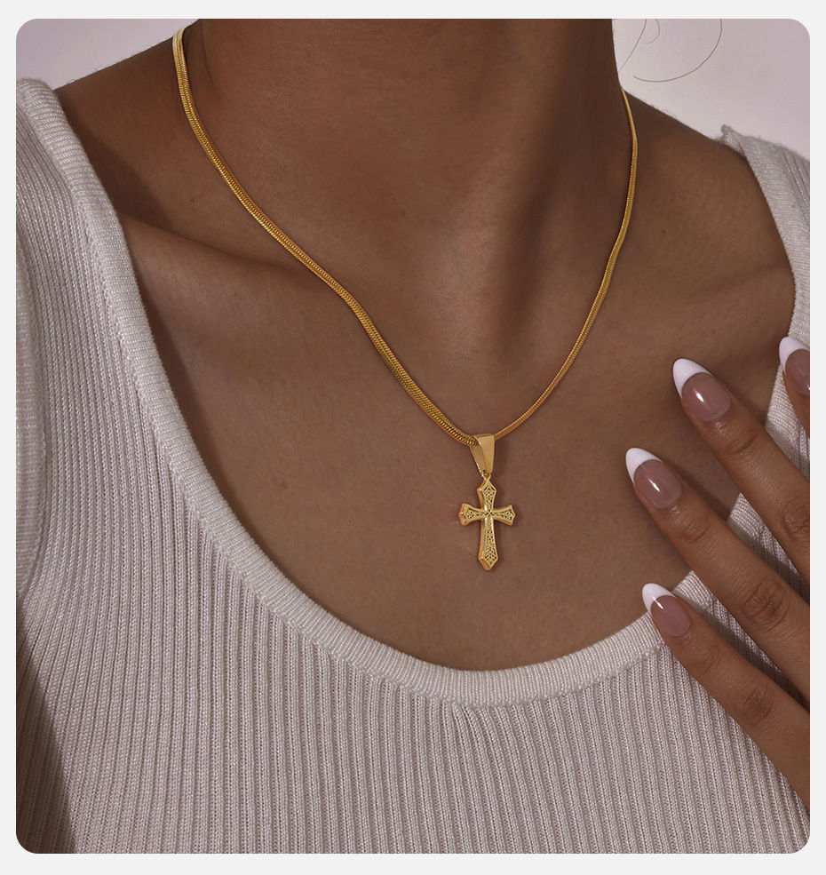 Thumbnail: Cross Necklace (V02)