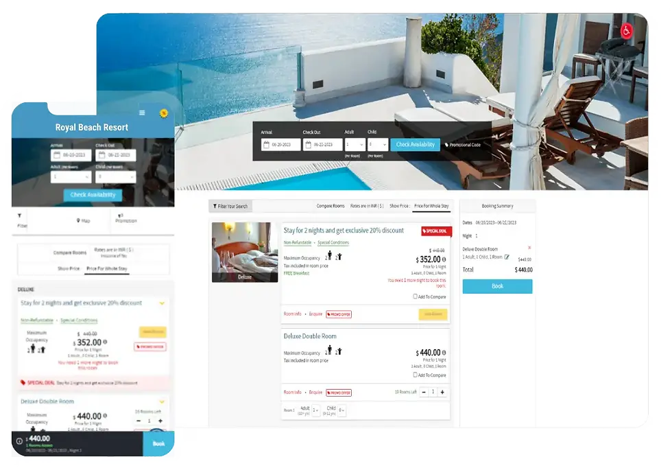 eZee reservation online booking engine in Ghana