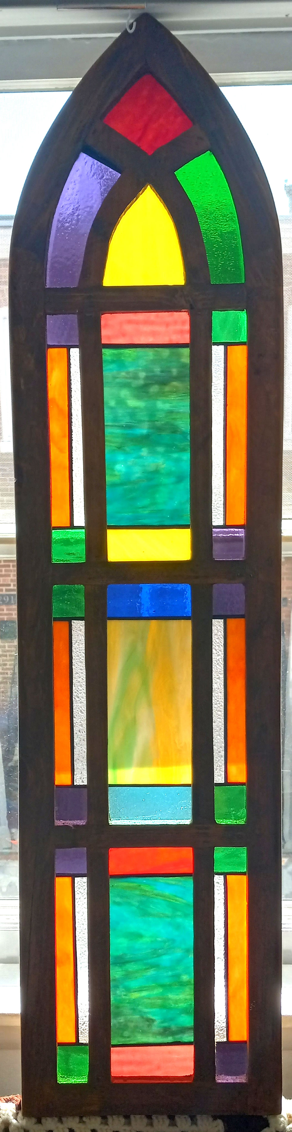 Thumbnail: 48" x 12" Goth Window