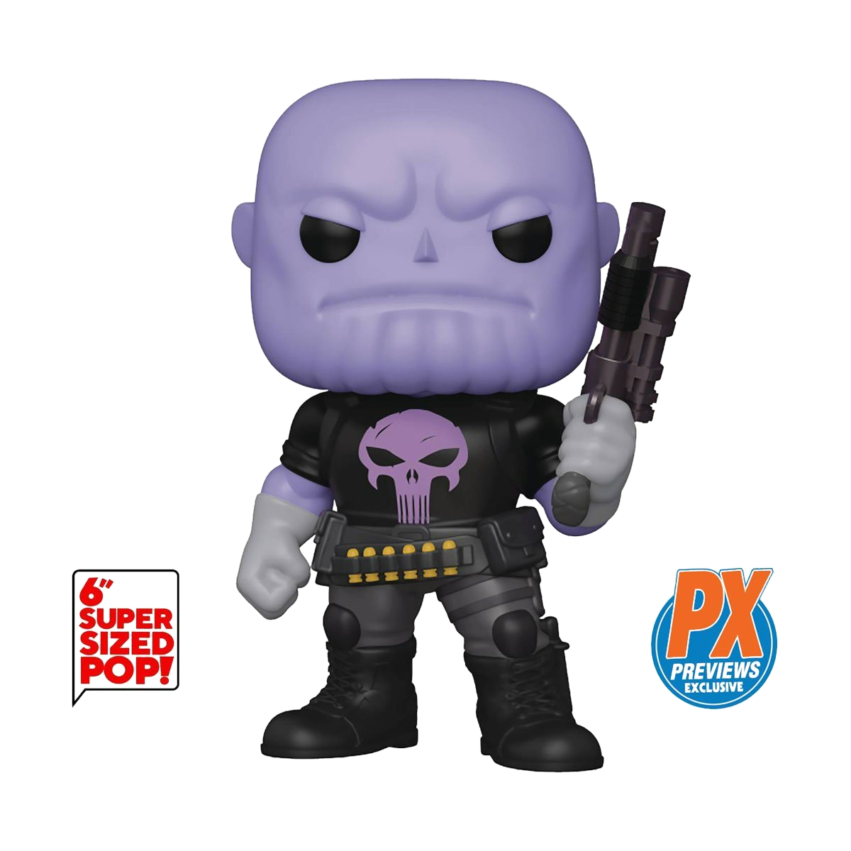 Thanos as Punisher Earth 18138 6" Super-Sized PX Exclusive Funko POP! Marvel