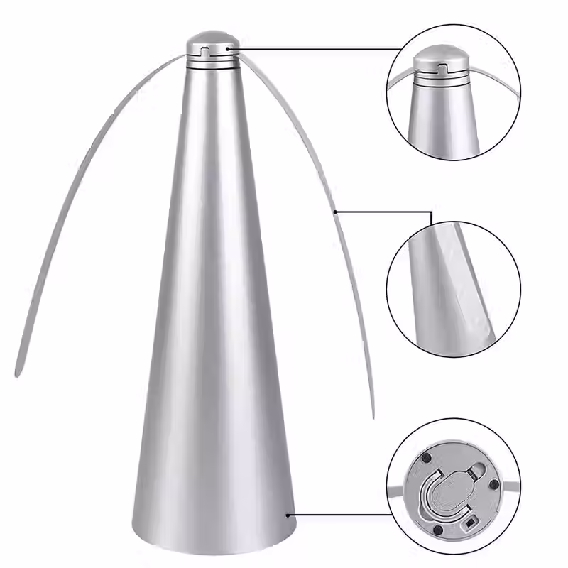 Miniatura: Ventilador Repelente de Moscas 360° – Proteção Inteligente para Mesas e Alimento