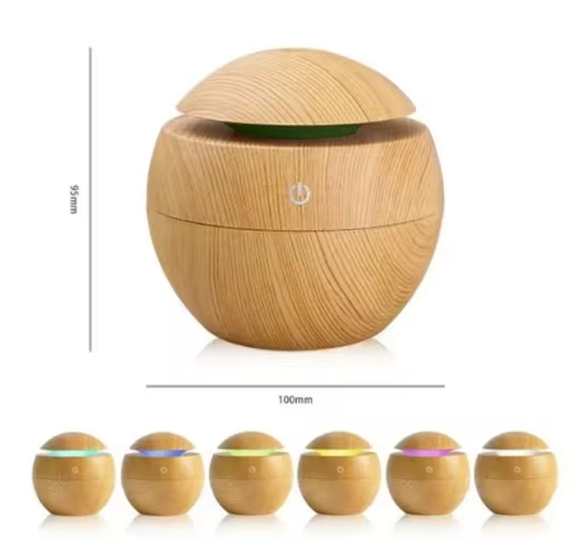 Miniatura: Umidificador de Ar Ultrassônico LED – Ambiente Relaxante