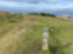 North east side summit path on Great Orme