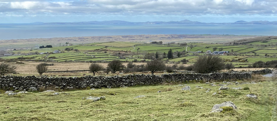 Views west from the hills above Dyffryn Ardudwy