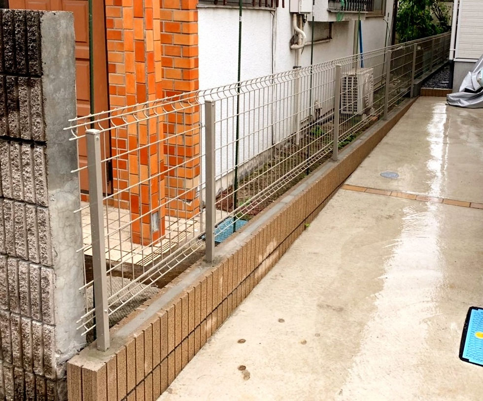 Ｕ様邸　フェンス