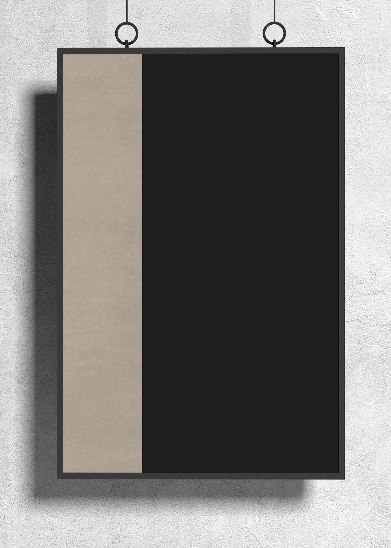 Two-Tone Contrast Print