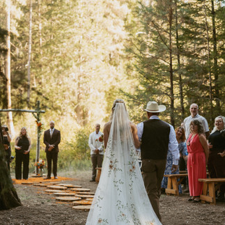 Oregon PNW Intimate Adventure Campground Wedding