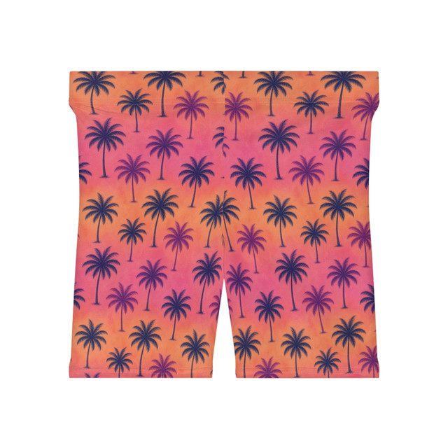 Ocean Drive Sunset - Bike Shorts