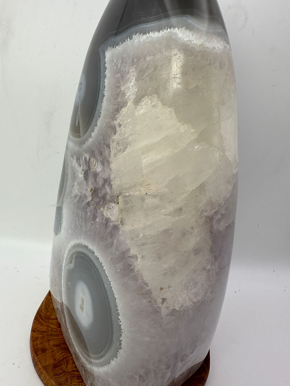 Thumbnail: Rare Large Amethyst Agate Crystal Freeform - 3.2kg