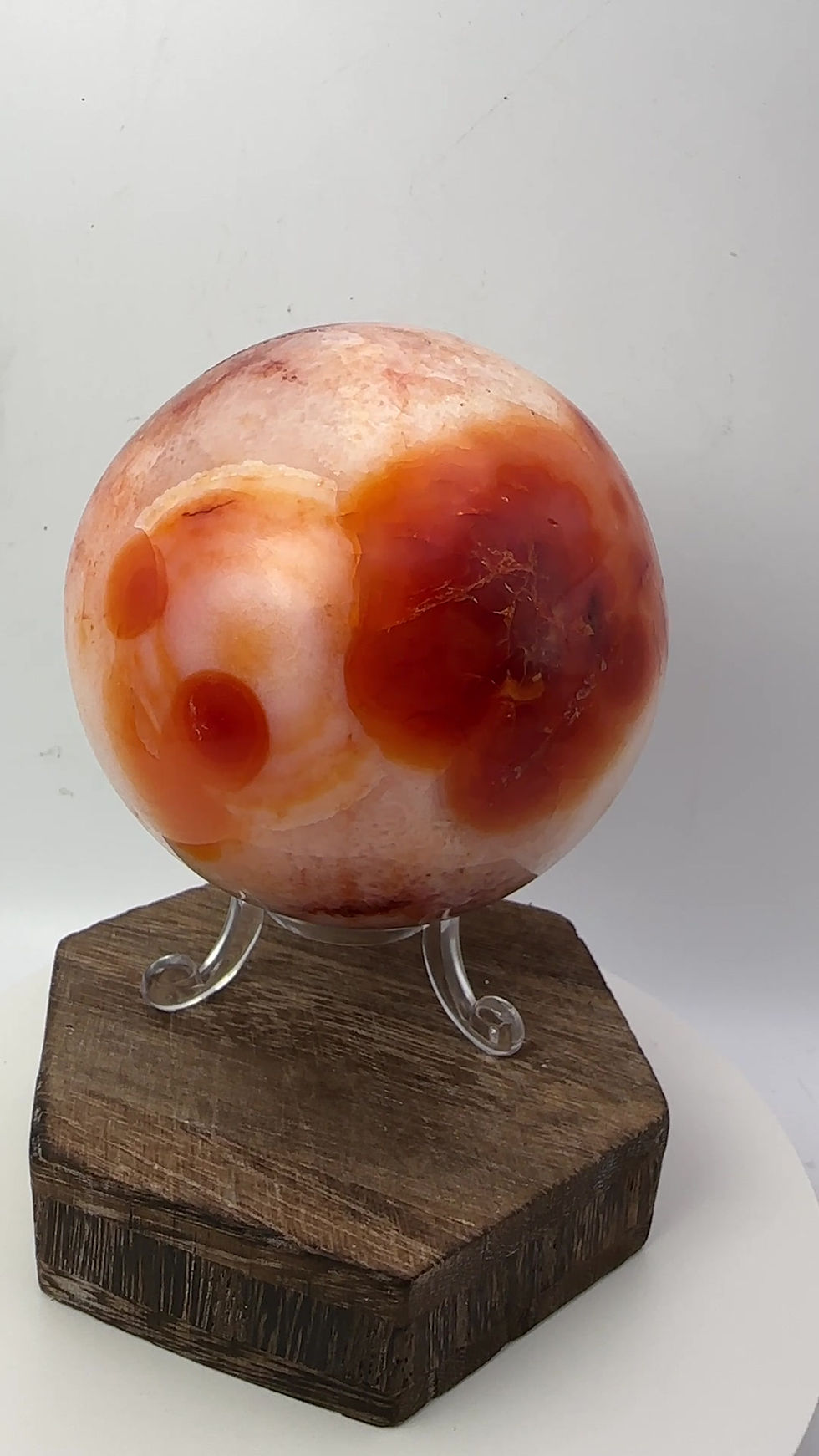 Thumbnail: Carnelian Sphere - 685 grams