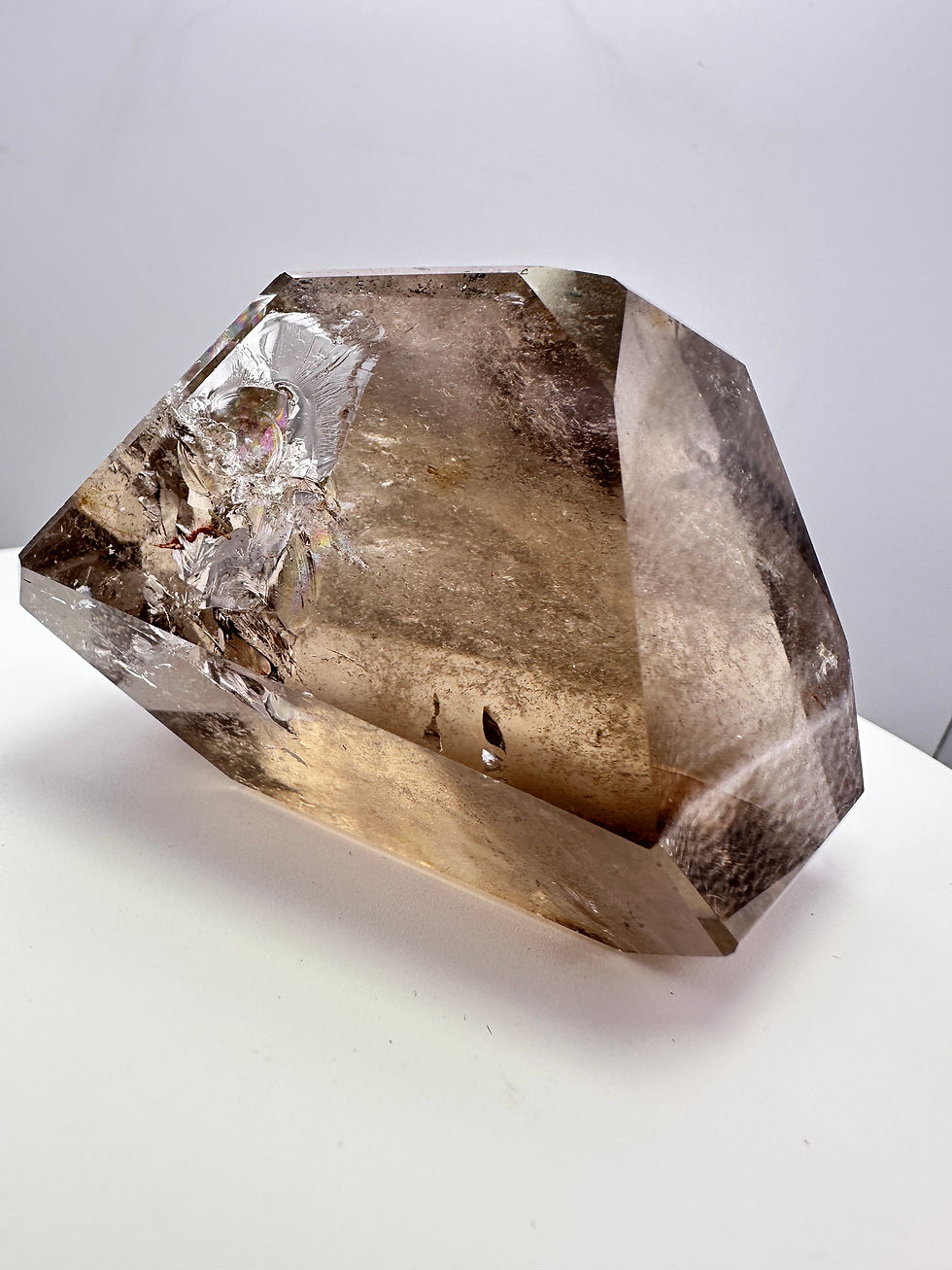 Thumbnail: Faceted Smokey Quartz