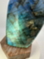 Thumbnail: Blue Flash Labradorite Freeform Crystal - Polished Stone - 725 grams