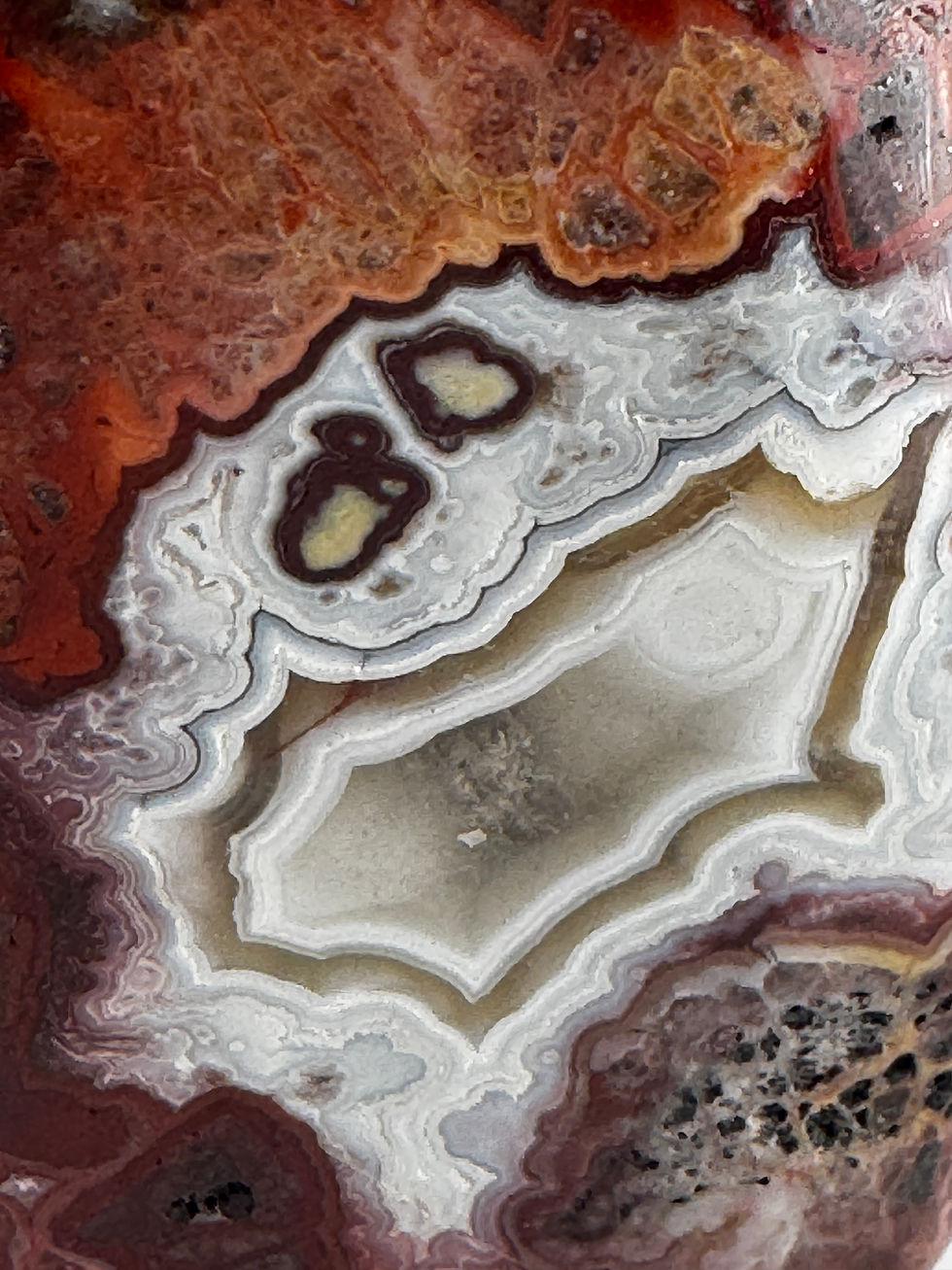 Thumbnail: Mexican Crazy Lace Agate Freeform Flame