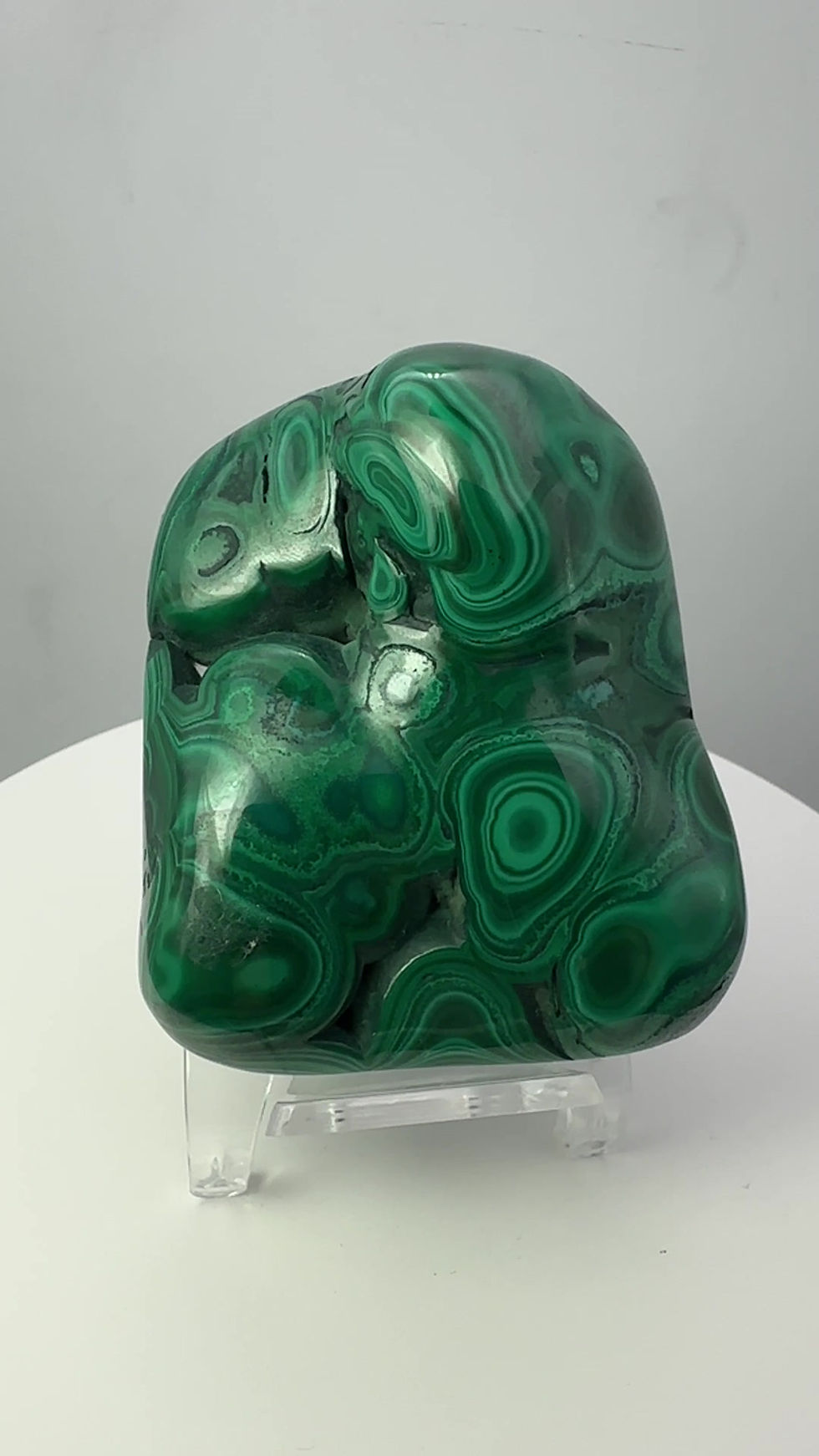 Thumbnail: Polished Malachite - Freeform  - Green Crystal