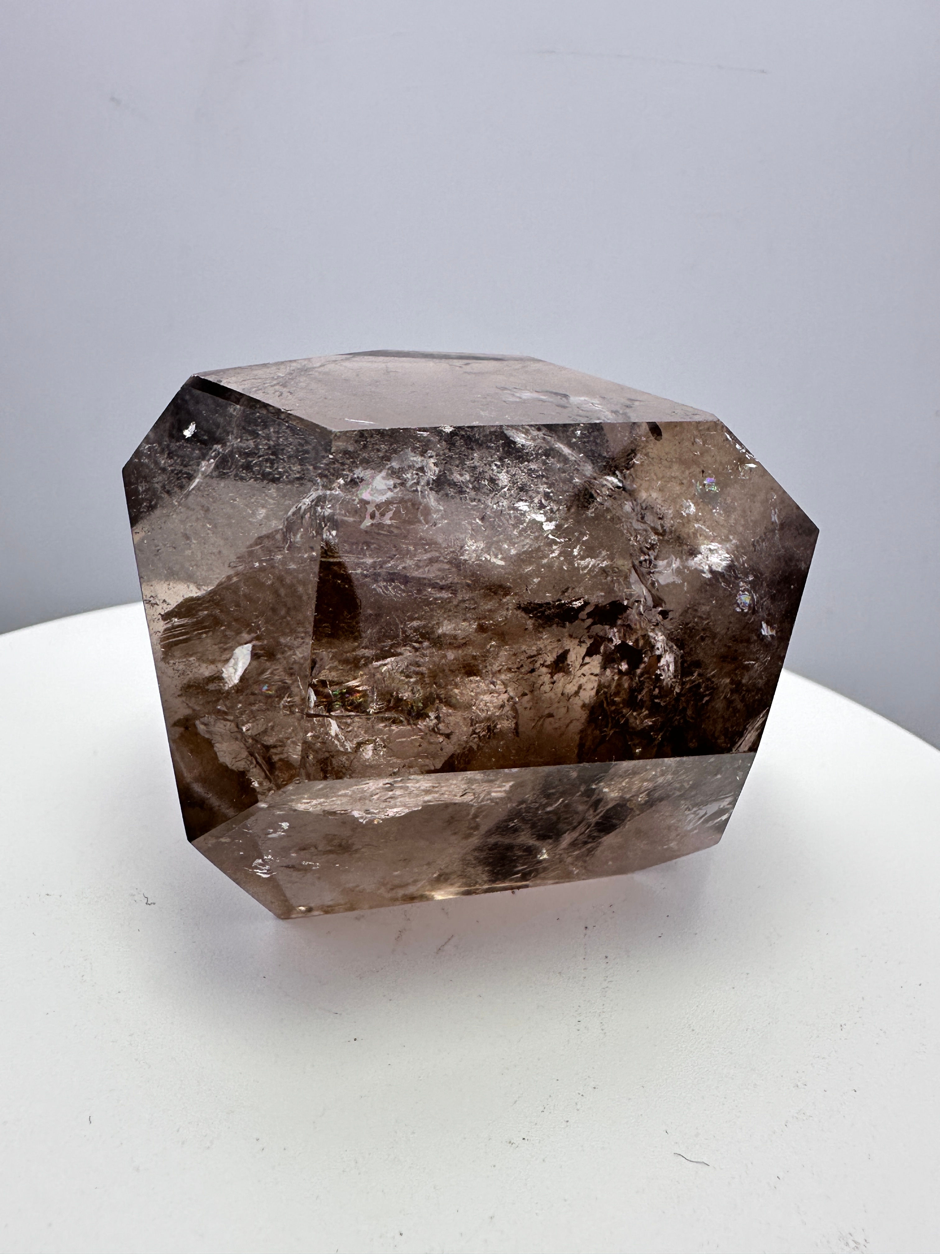 Faceted Smokey Quartz