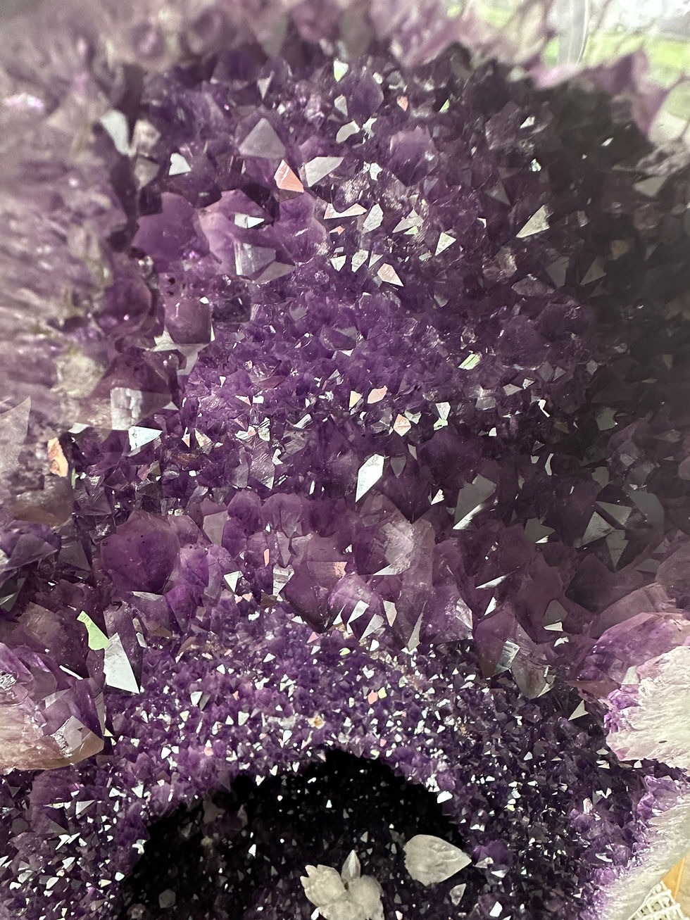 Thumbnail: Stunning Large Amethyst and Calcite Church/Cathedral - 31 kg