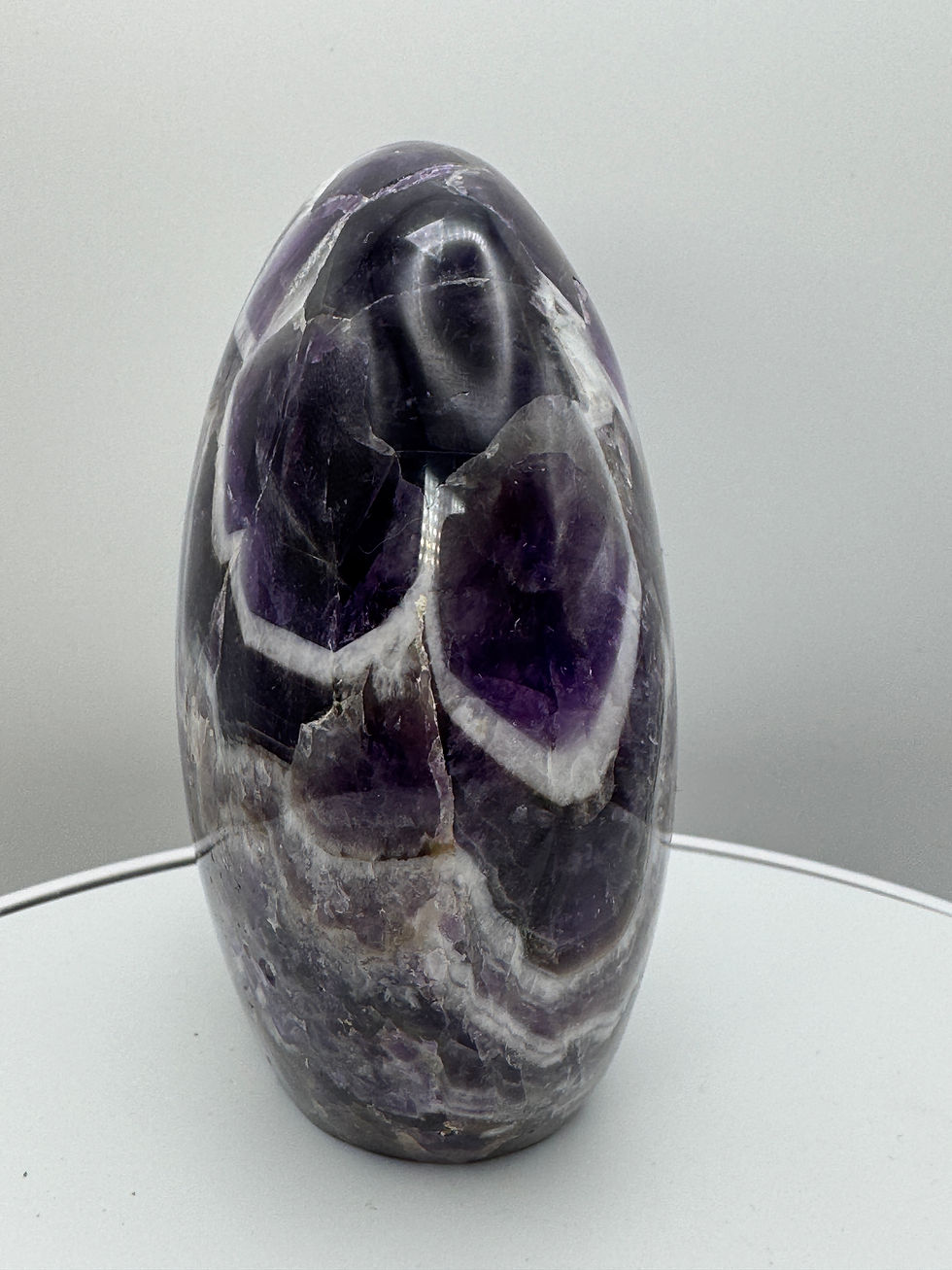 Thumbnail: Stunning Chevron Amethyst Polished Freeform - 550 grams