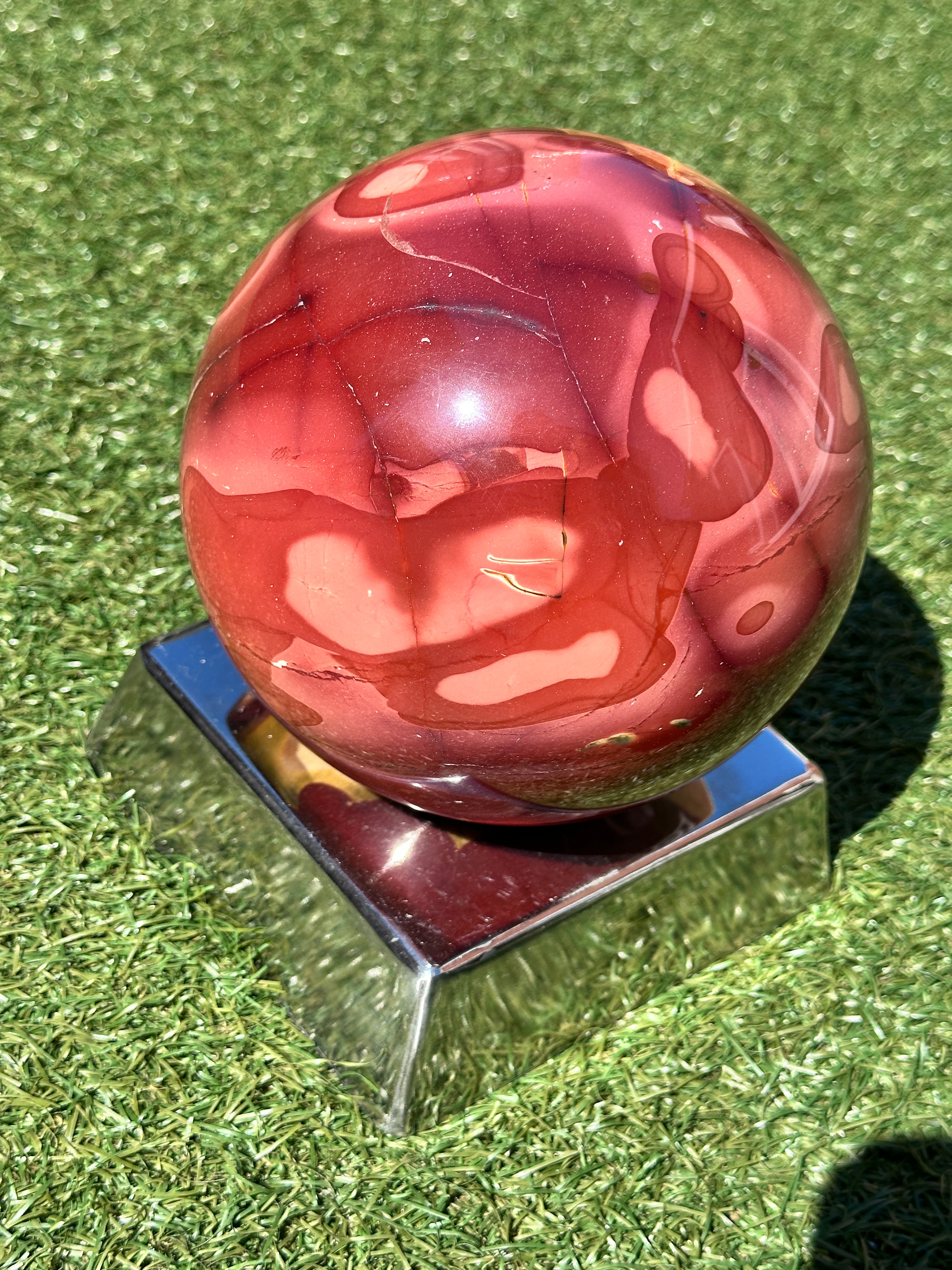 Large Mookaite Sphere - 4.6kg