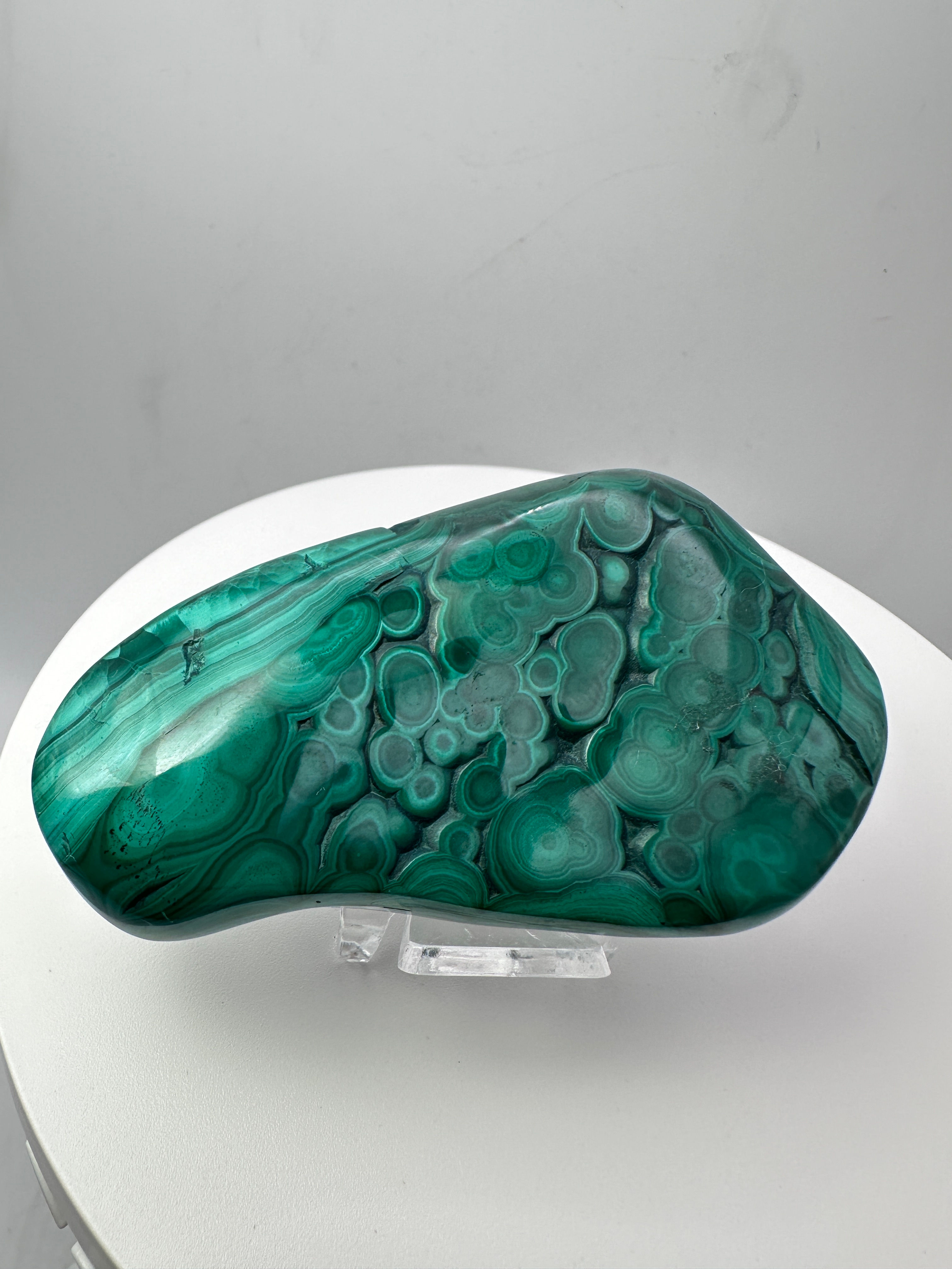 Polished Malachite - Freeform  - Green Crystal
