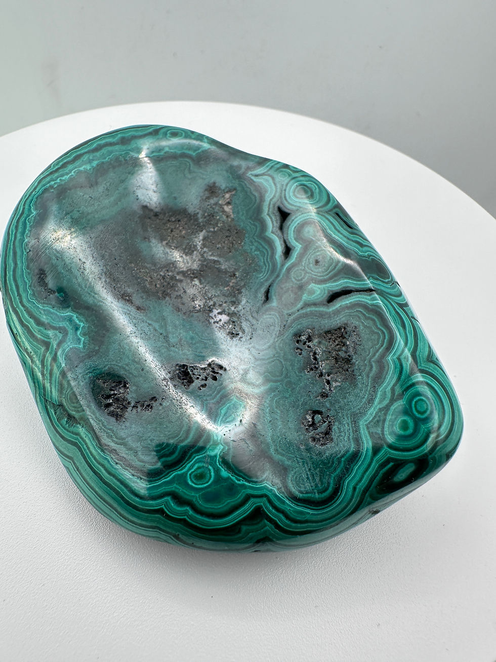 Thumbnail: Polished Malachite - Freeform  - Green Crystal