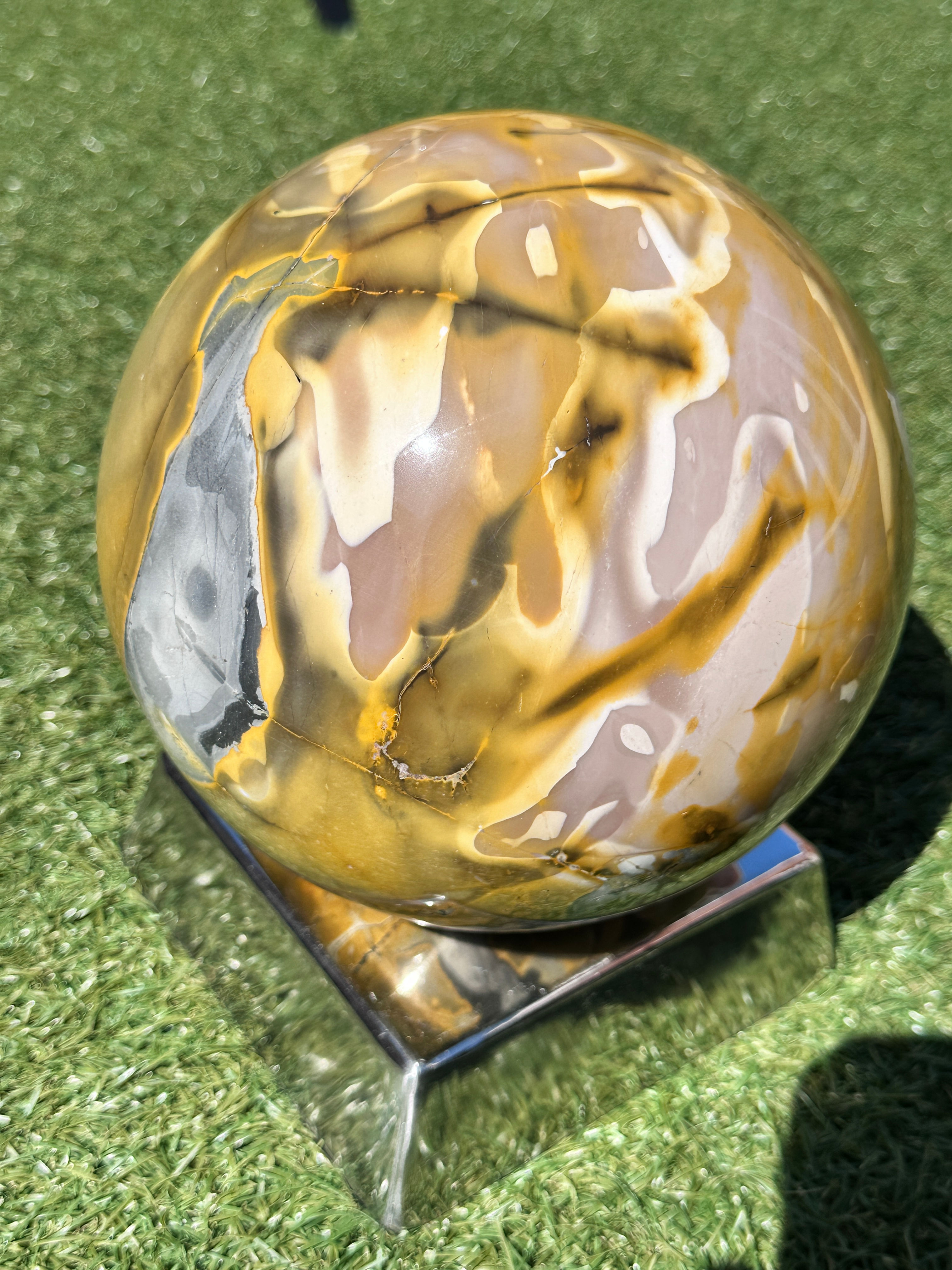 Large Mookaite Sphere - 7.4kg