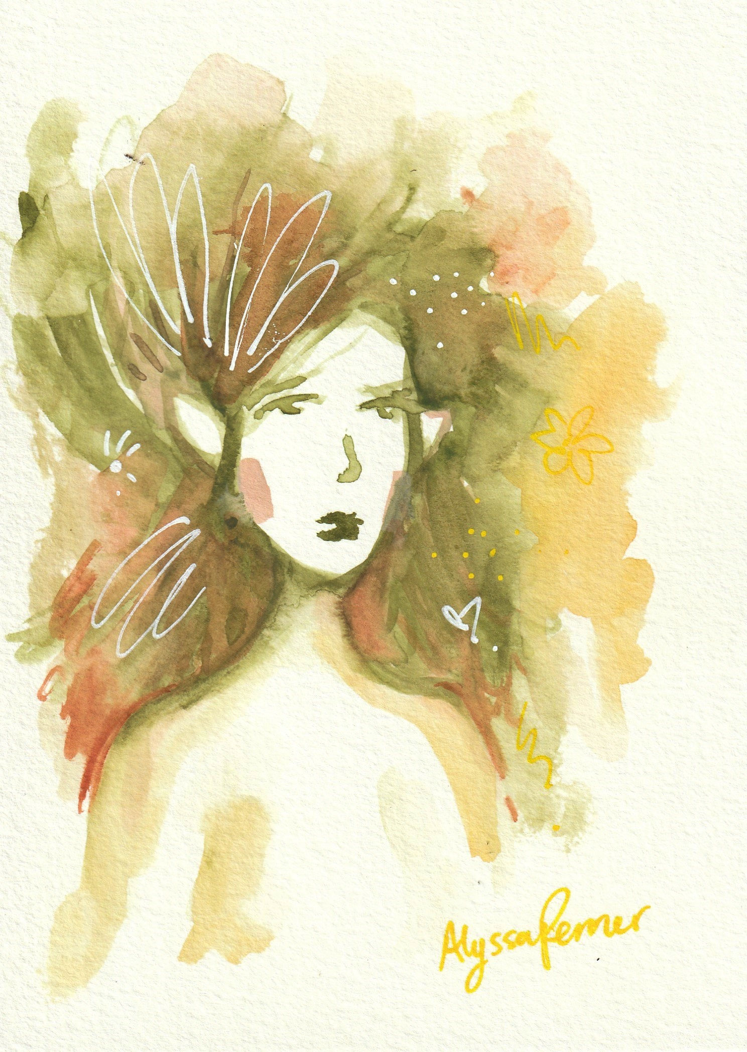 Florence forest fairy original 