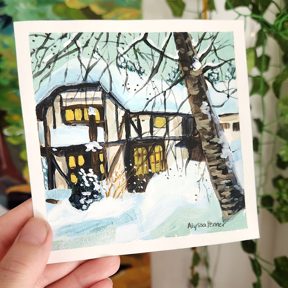 Winter at Grandma's 