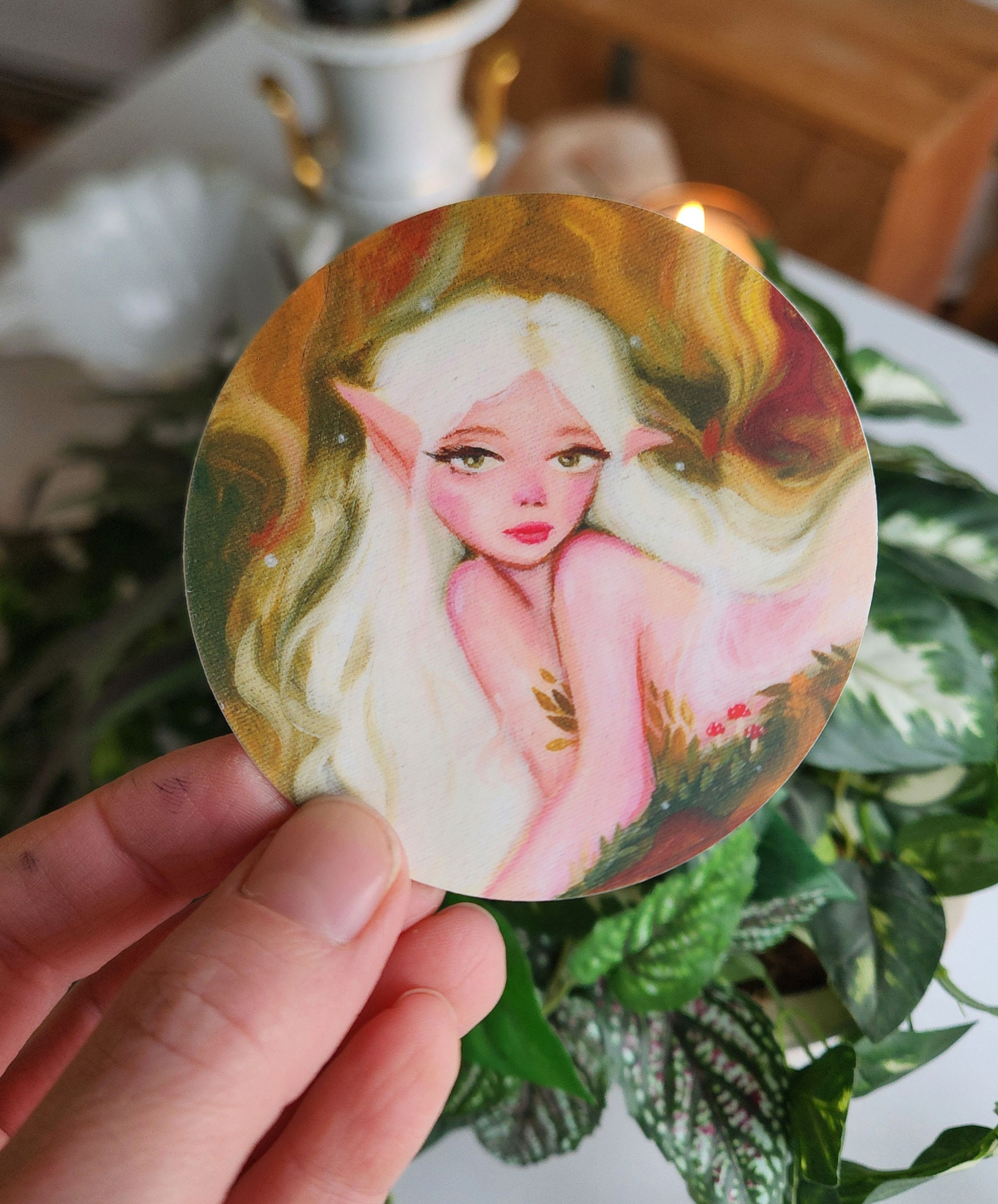 Breena Vinyl Matte 3" Fairy Sticker