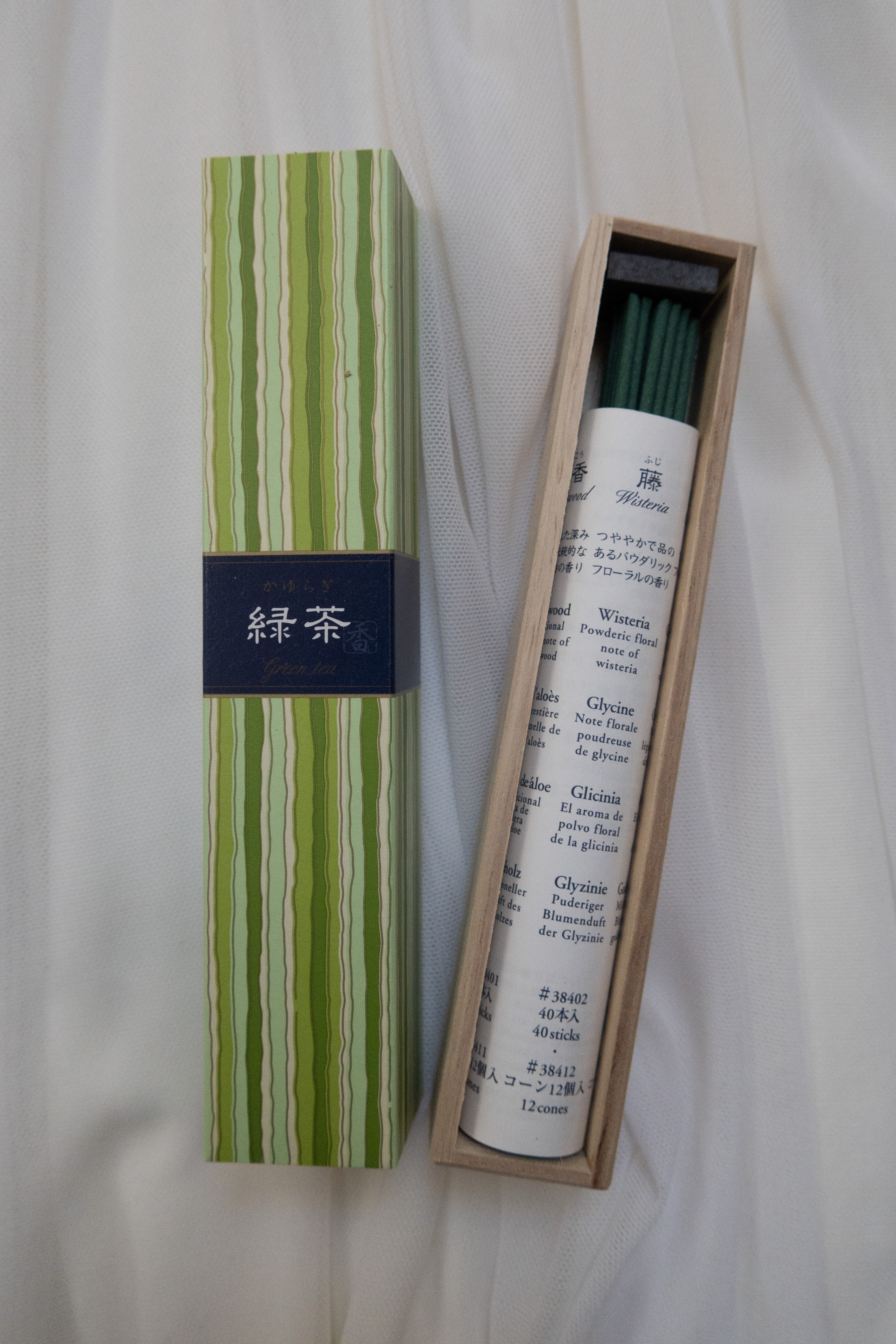 Encens japonais «Thé vert »