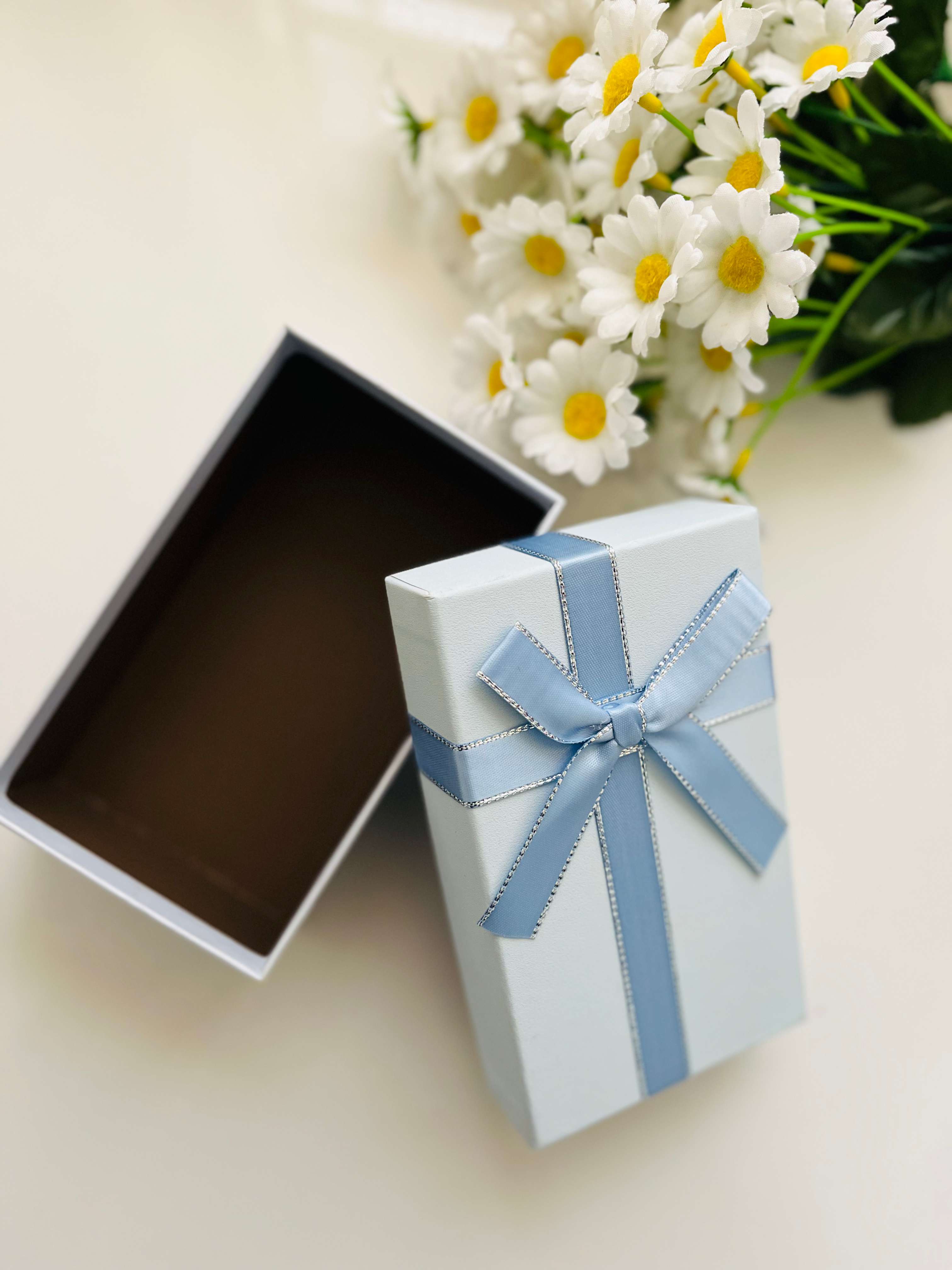 Blue Gift Box (Sturdy Cardboard)
