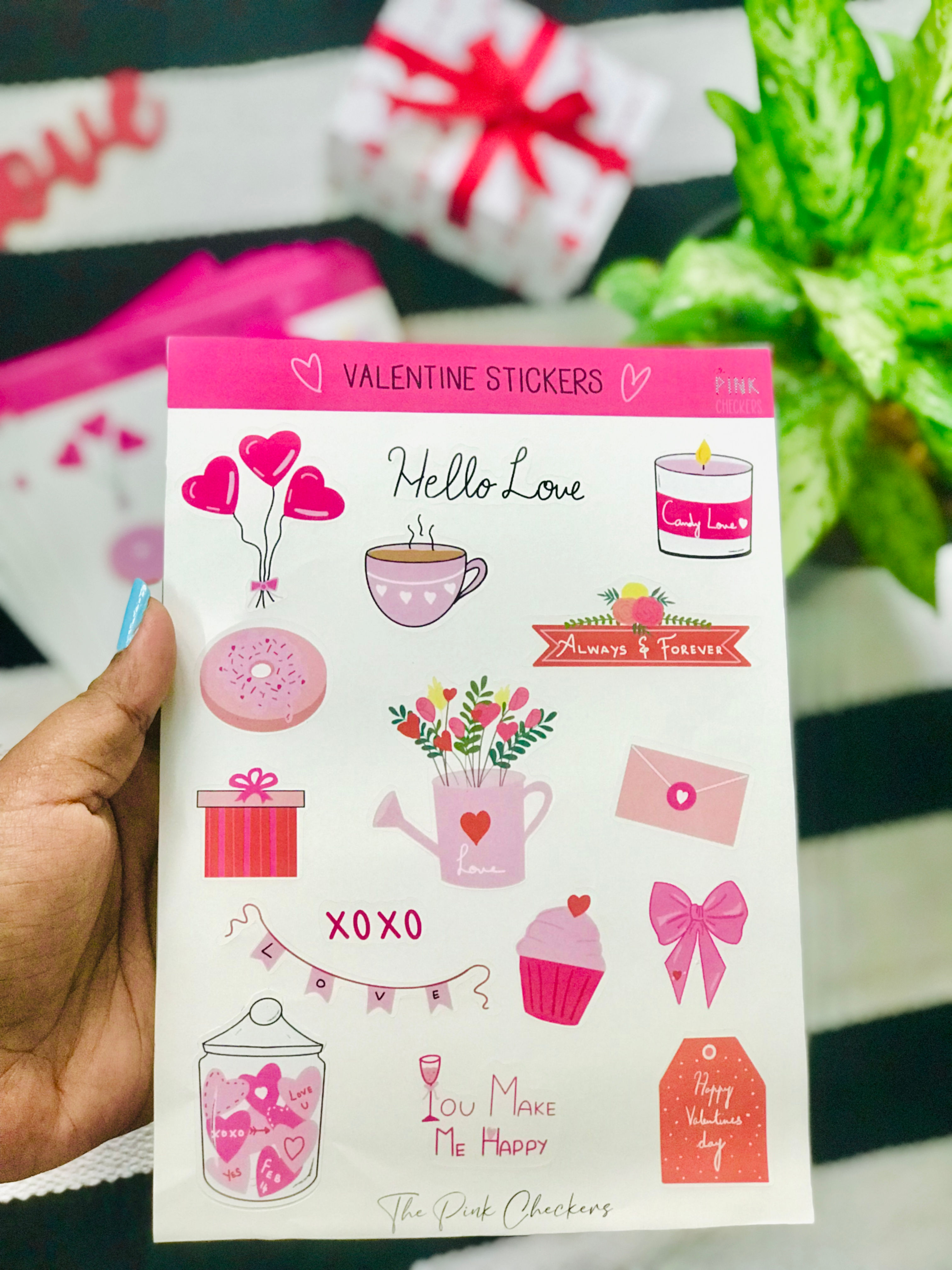 Cute Love Stickers (Set of 2)