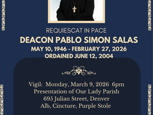 Deacon Pablo Salas Funeral Liturgies 
