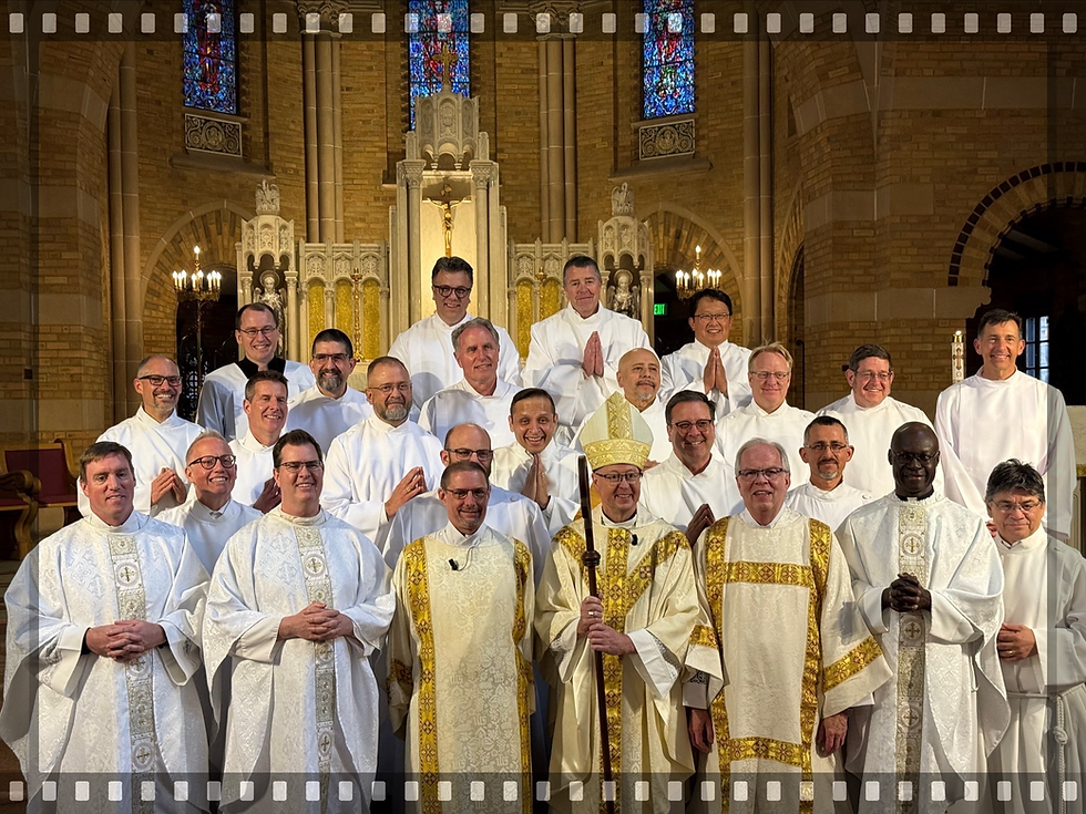 Called to Acolyte Mass ~ Congratulations to our Class of 2027!