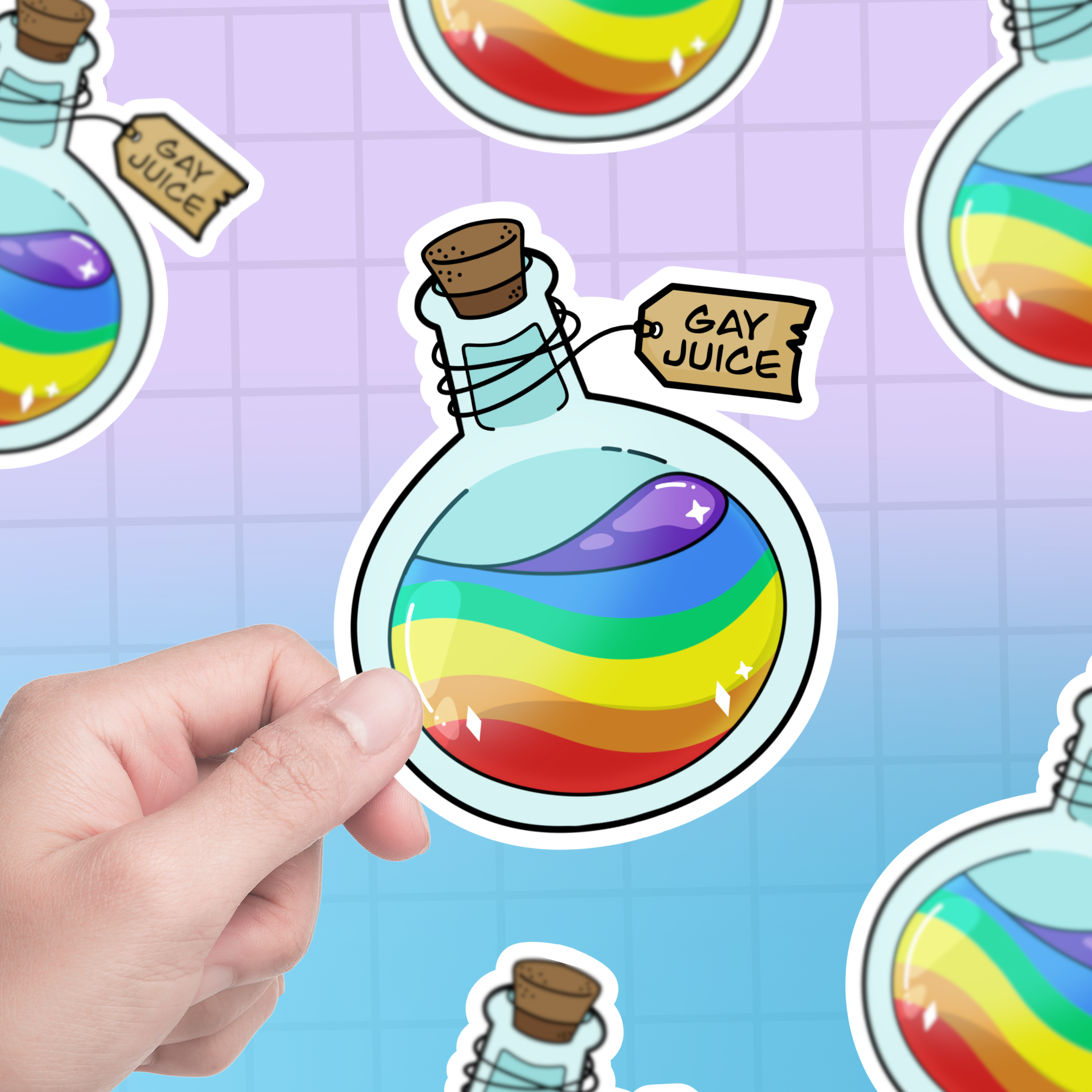Gay Juice Potion Sticker