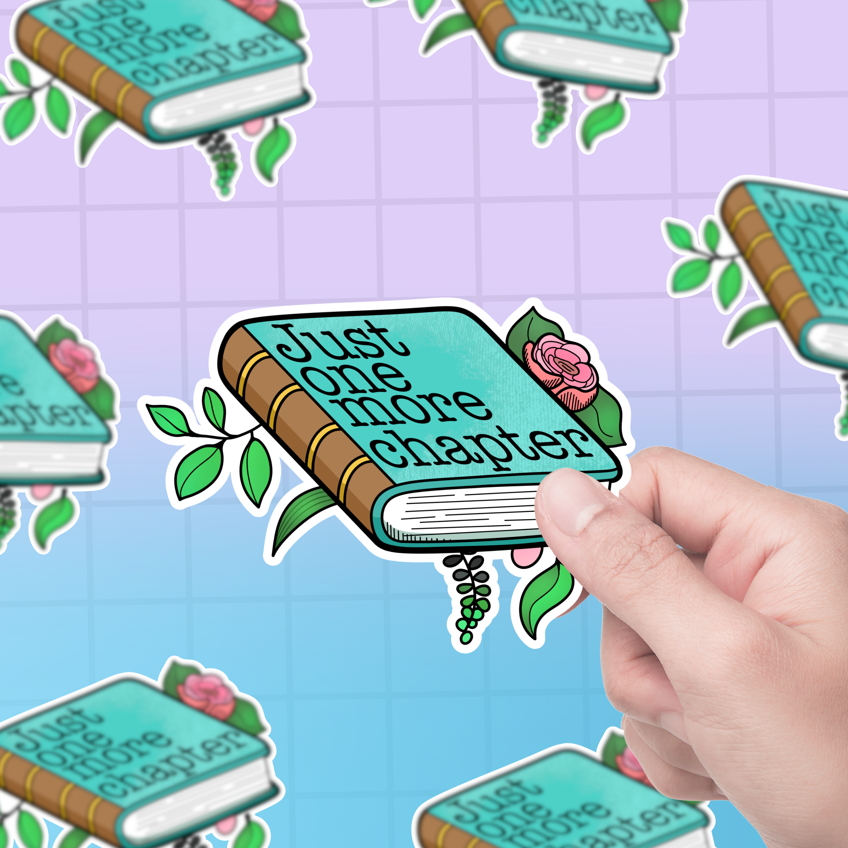 Just One More Chapter Sticker