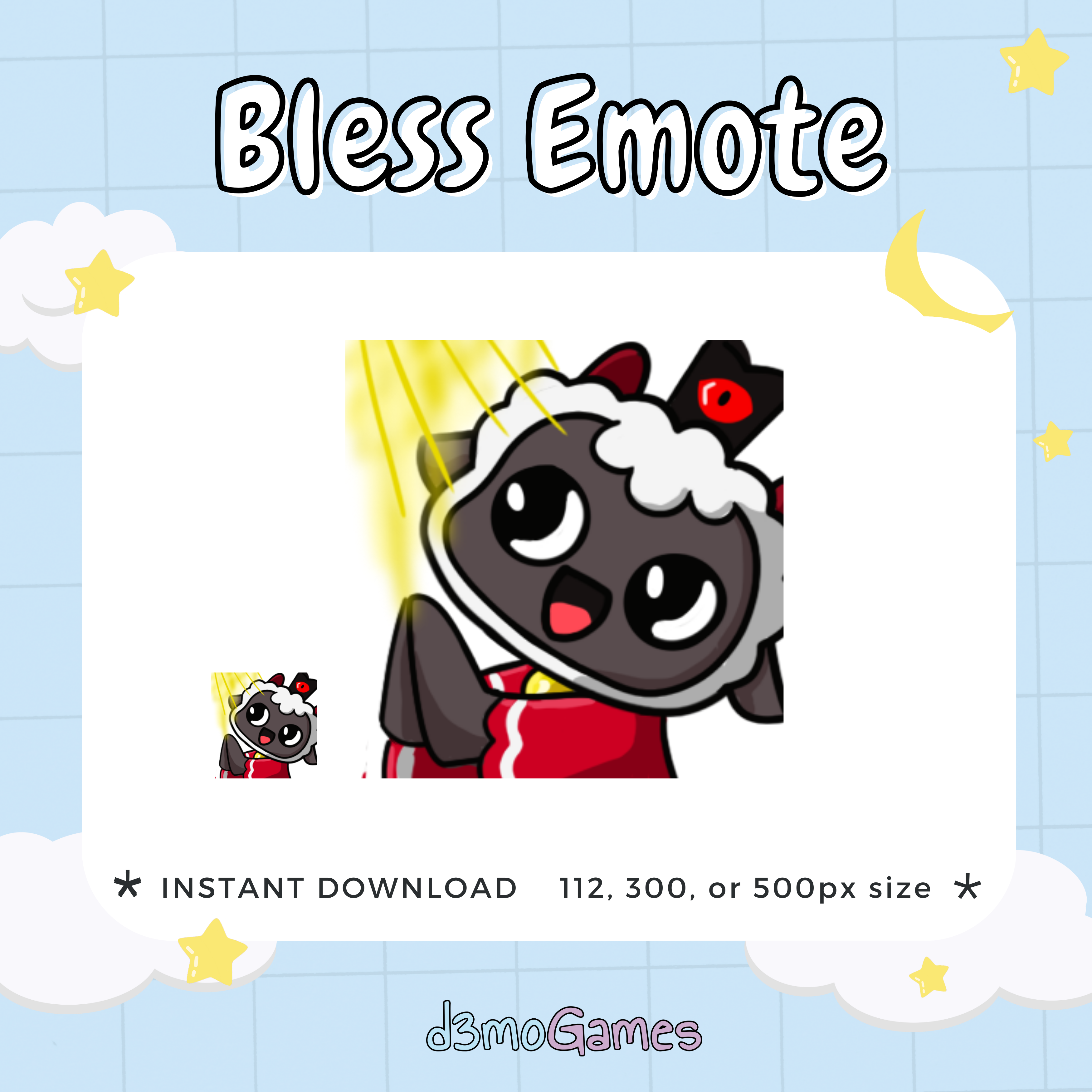 Cult of the Lamb Bless Emote