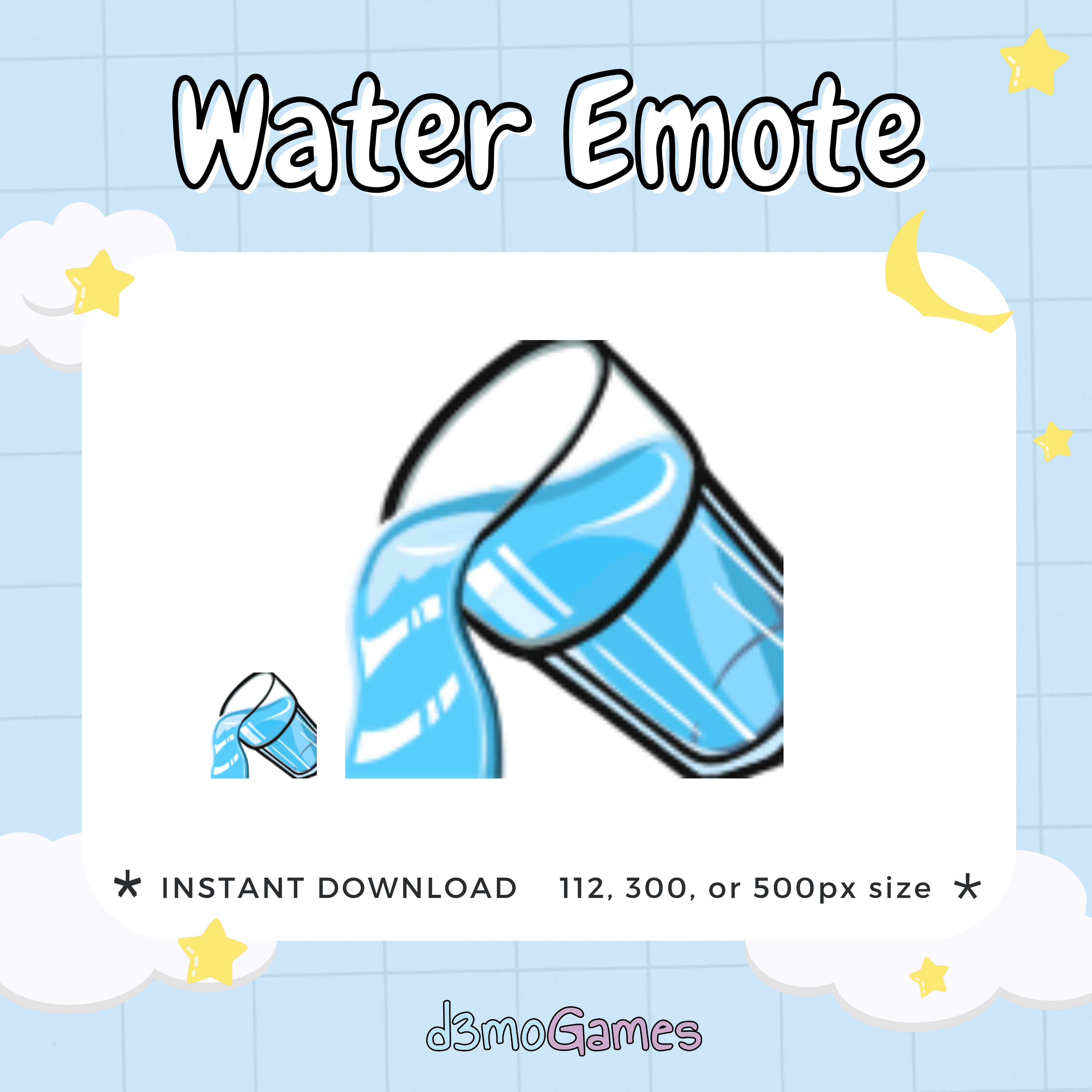 Water Drink Emote